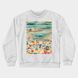 A Day at the Beach Crewneck Sweatshirt